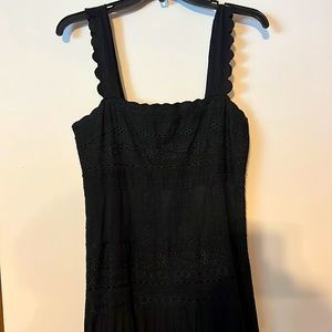 Catherine Malandrino Black angle length dress